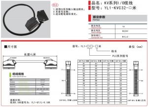 KEYENCE基恩士KV系列IO纜線