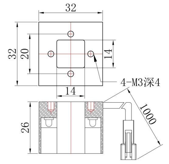 FH-RIH3232安裝尺寸