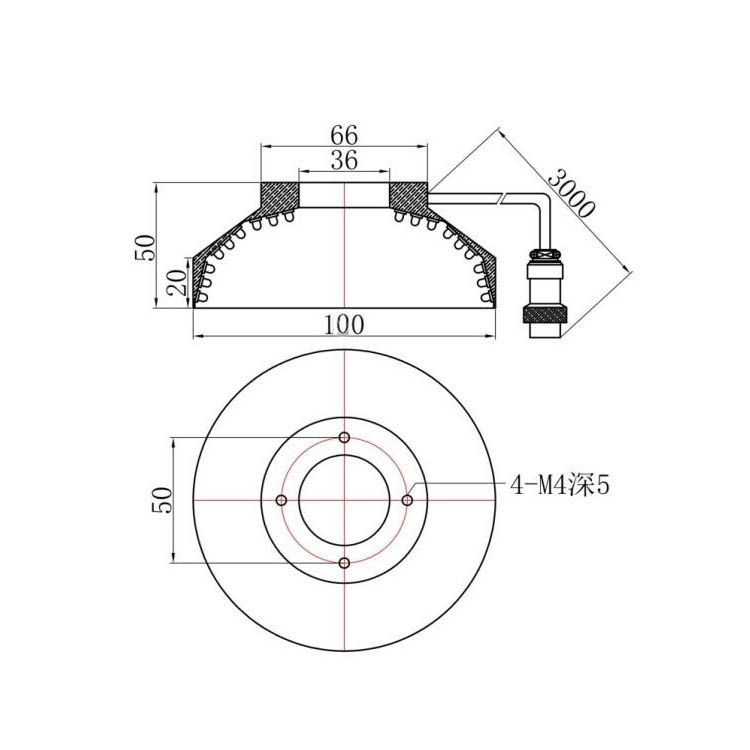 AOI100尺寸圖